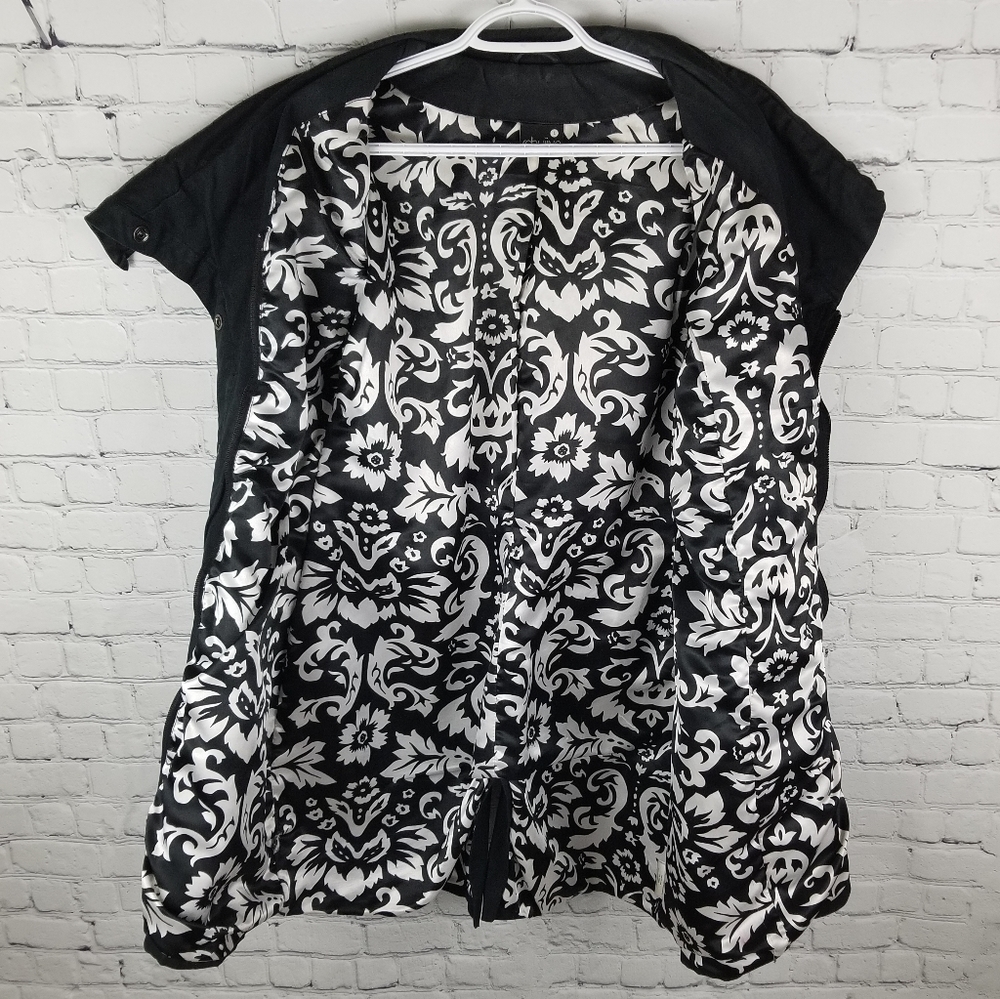 SCHWIING | distressed denim asymmetrical jacket - Picture 4 of 10